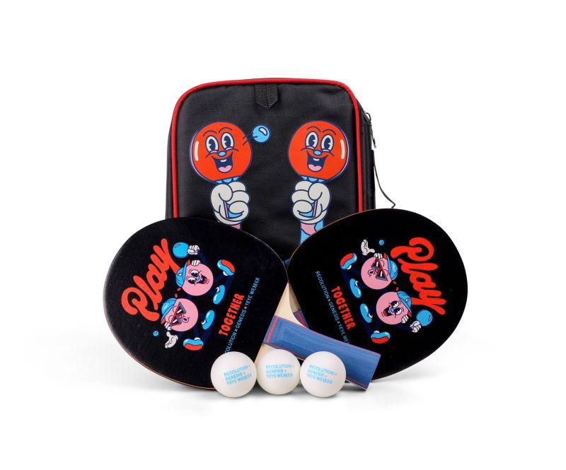 Genesis Table Tennis Set Play Together Tischtennis Set